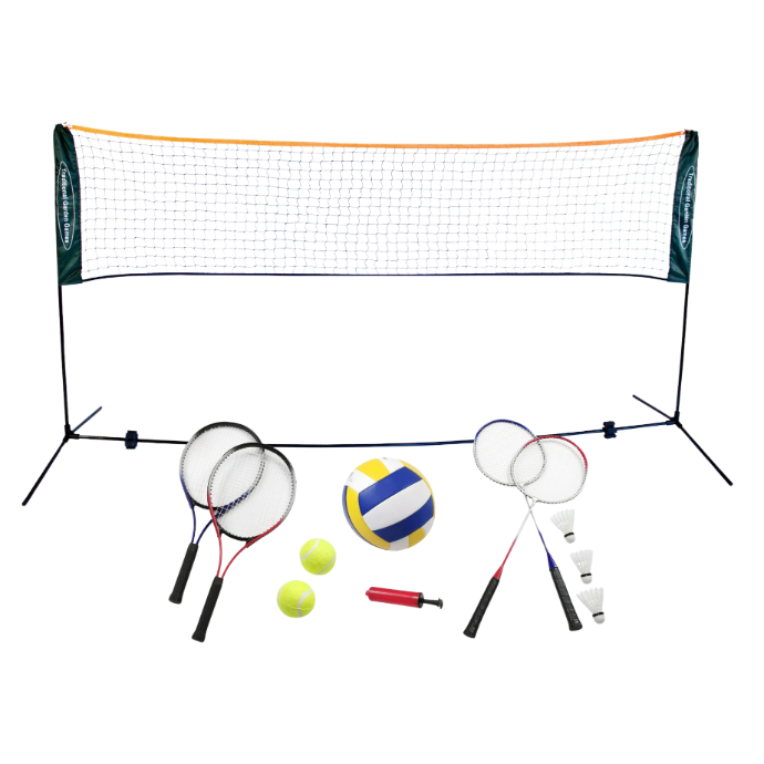 Badminton Volley Ball Tennis Play Set 6m