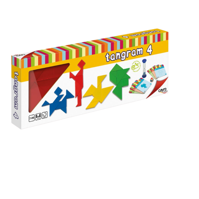 CAYRO 4 WOODEN TANGRAMS