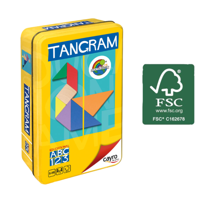 CAYRO TANGRAM WITH METAL BOX
