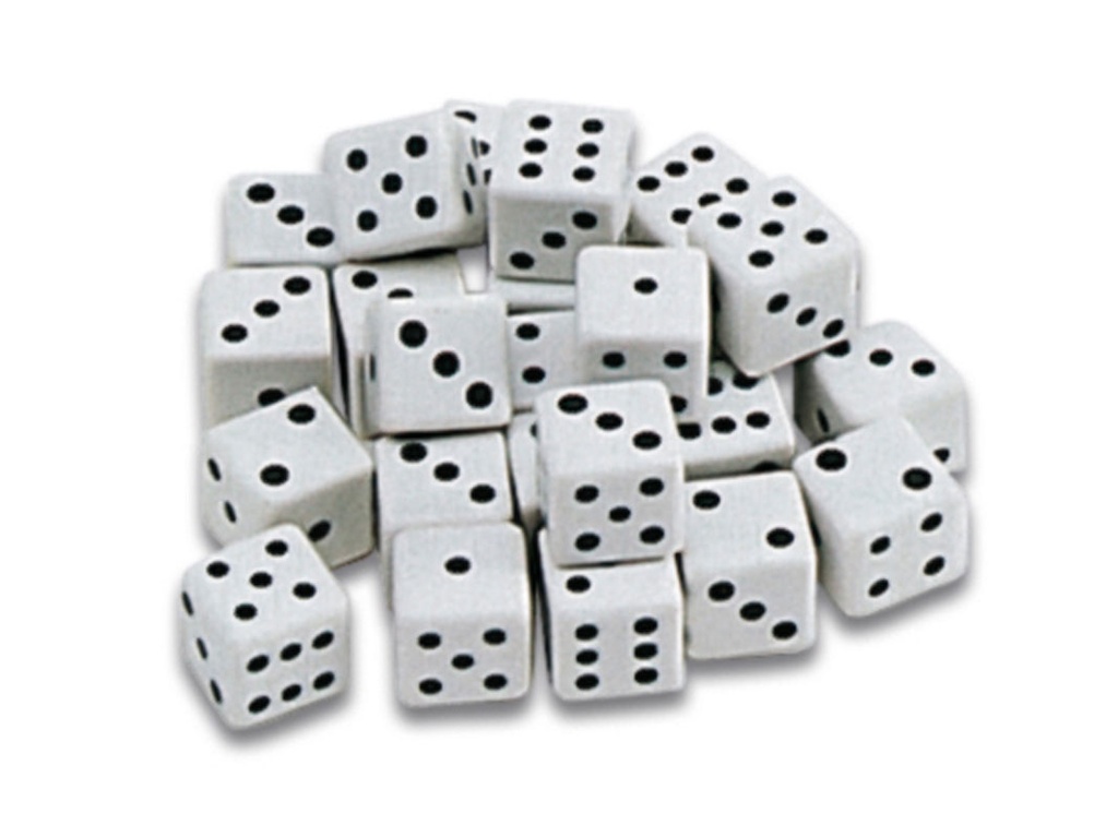 CAYRO BAG WITH 25 DICE (12 mm)