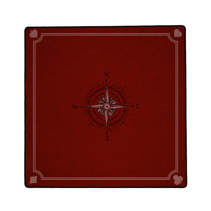 TAPIS Carte Bordeaux 50x50
