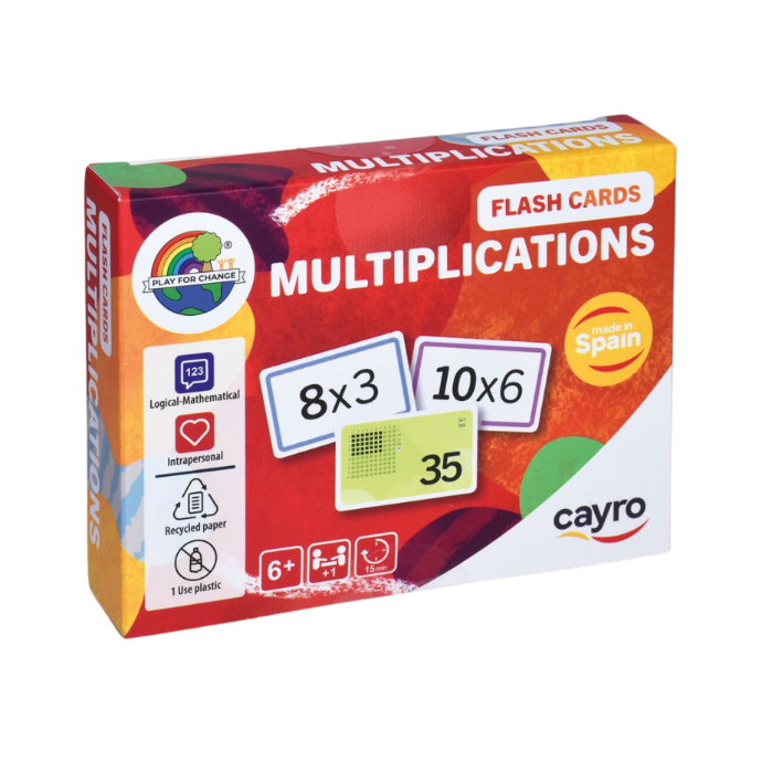 FLASH CARDS - Multiplications