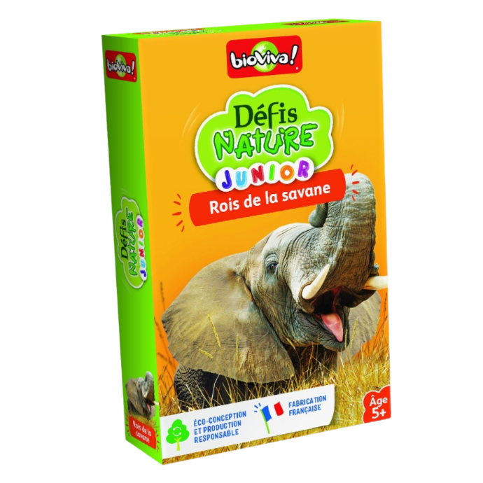 BIOVIVA - DÉFIS NATURE JUNIOR - ROIS DE LA SAVANE