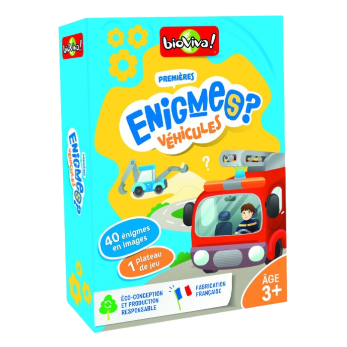 BIOVIVA - PREMIÈRES ÉNIGMES - VÉHICULES