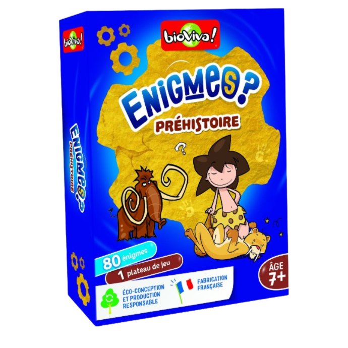 BIOVIVA - ÉNIGMES - PRÉHISTOIRE