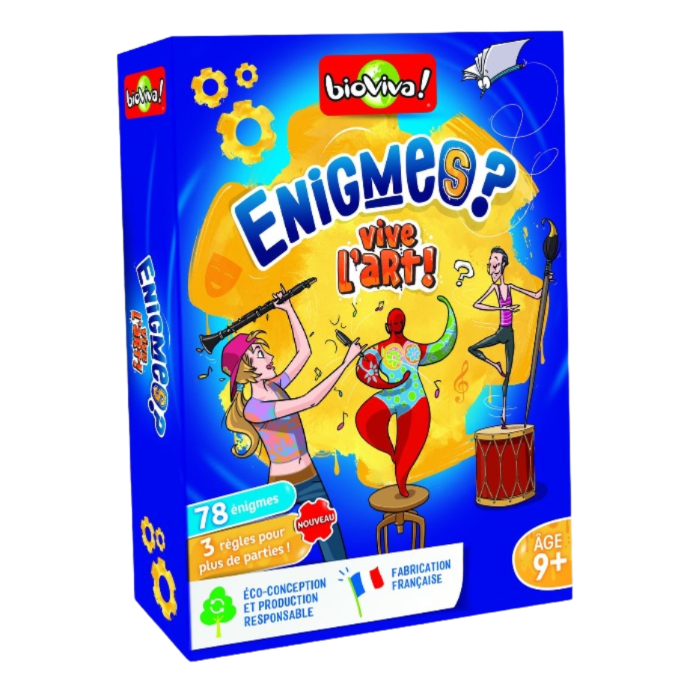 BIOVIVA - ÉNIGMES - VIVE L'ART !
