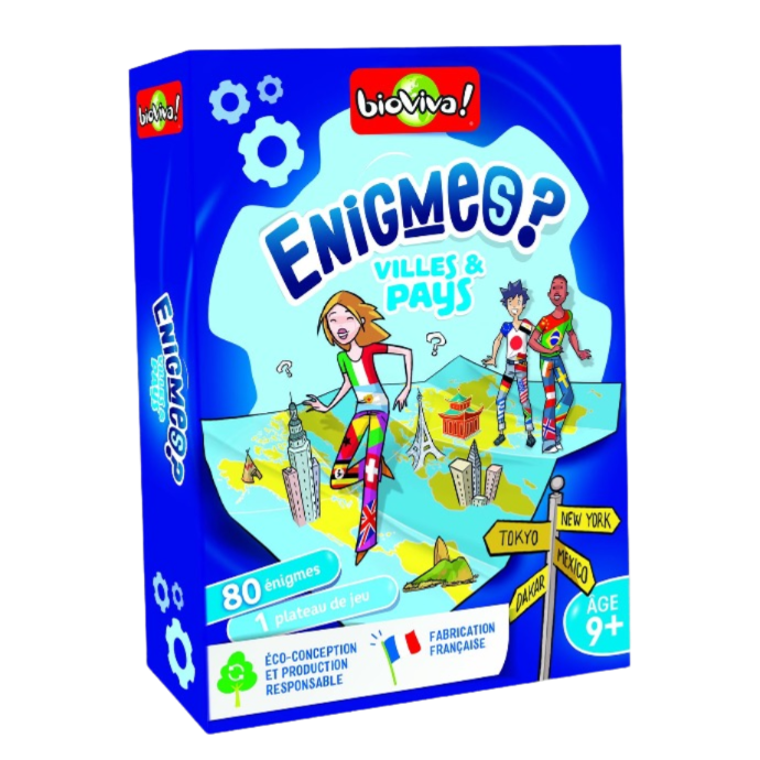 BIOVIVA - ÉNIGMES - VILLES ET PAYS