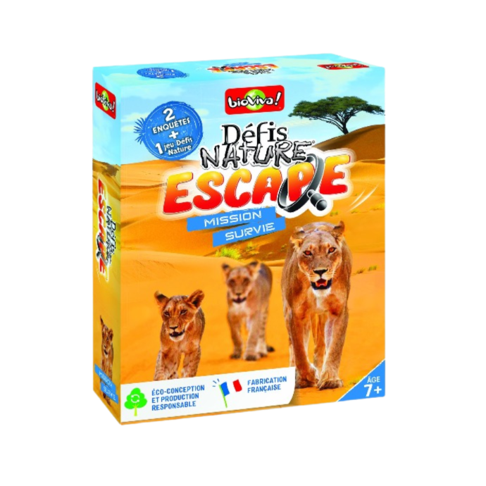 BIOVIVA - DÉFIS NATURE ESCAPE - MISSION SURVIE