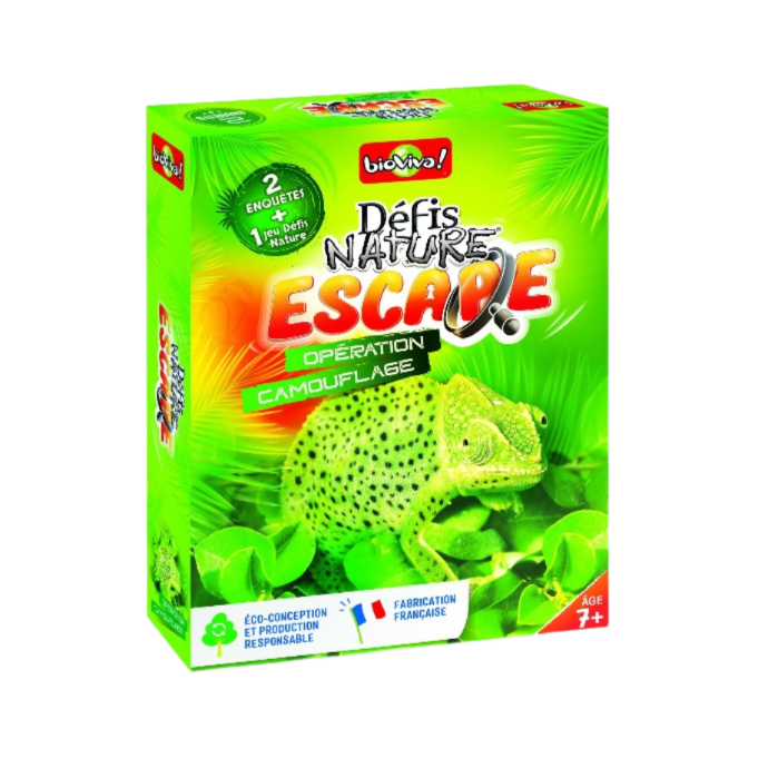 BIOVIVA - DÉFIS NATURE ESCAPE - OPÉRATION CAMOUFLAGE