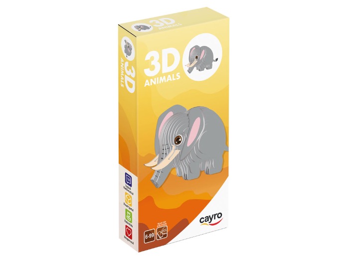 CAYRO ELEPHANT PUZZLE 3D