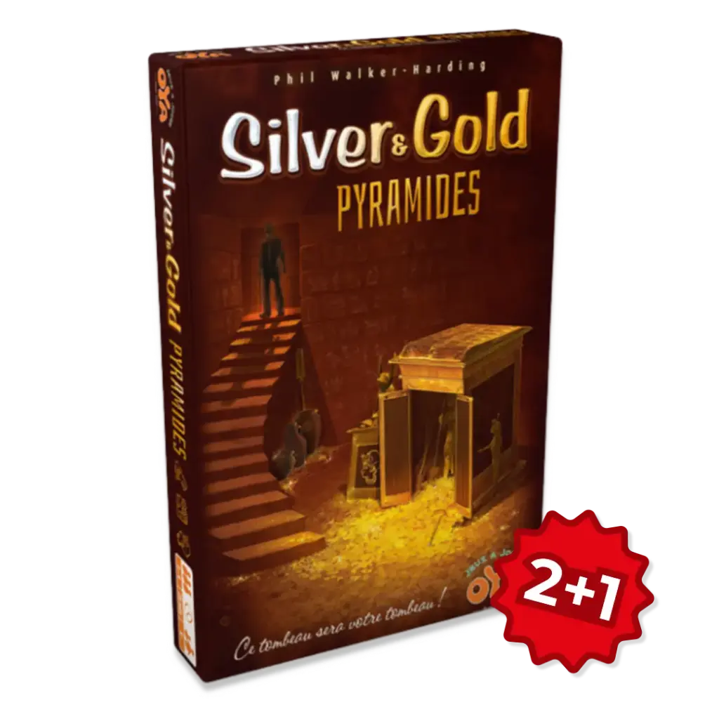 SILVER & GOLD - PYRAMIDES (2+1)