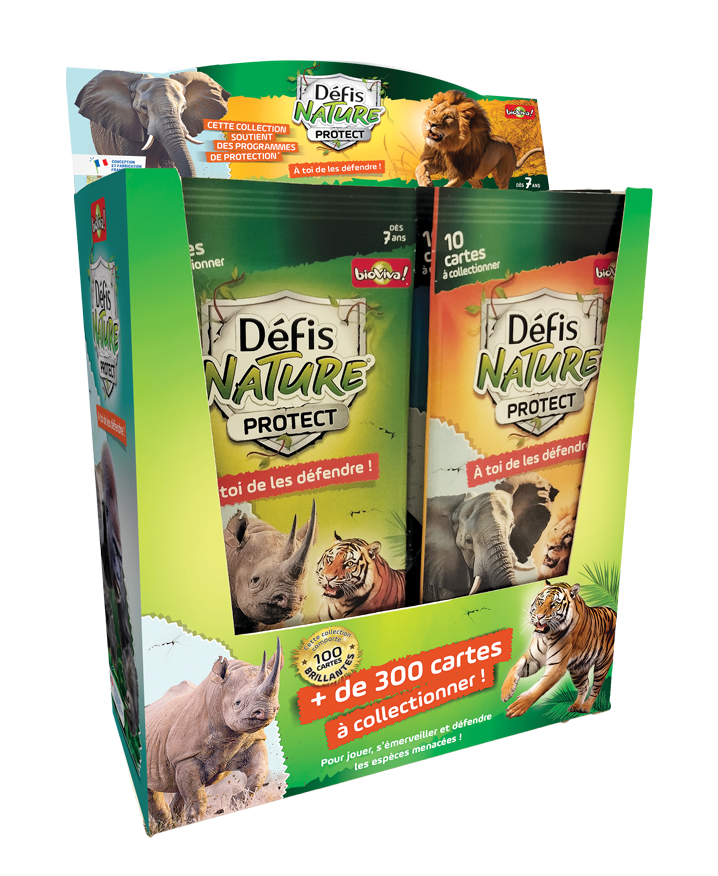BIOVIVA - GAMME PROTECT DISPLAY 24 BOOSTERS DÉFIS NATURE PROTECT