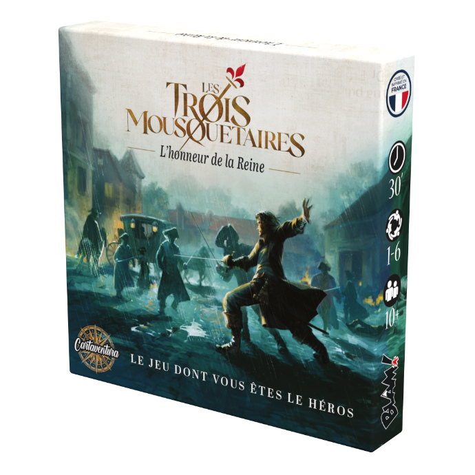 CARTAVENTURA - 3 MOUSQUETAIRES, HONNEUR DE LA REINE