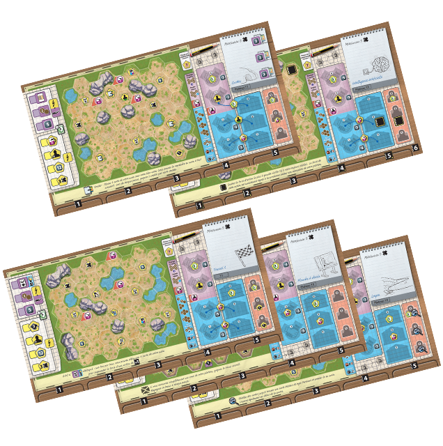 ARK NOVA - PACK PLATEAU ZOO RECTO/VERSO 2