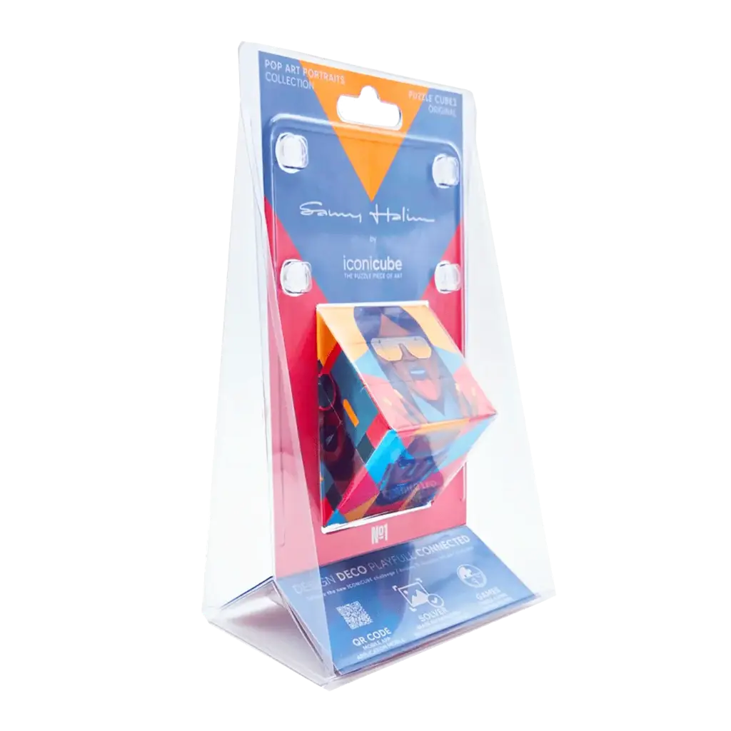 ICONICUBE  - N°1 - PC3 ( POP ART PORTRAITS / SAMY HALIM)