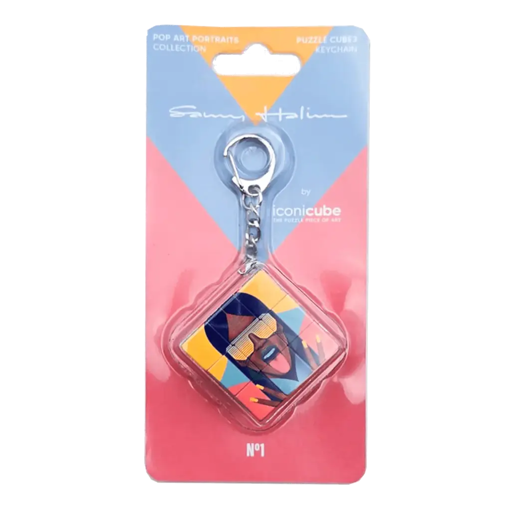 ICONICUBE  - N°1 - PC3K ( POP ART PORTRAITS / SAMY HALIM)