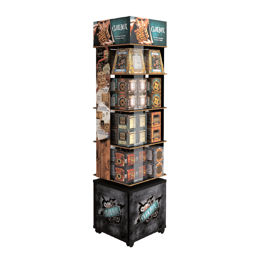 CLUEBOX - ROTATING DISPLAY