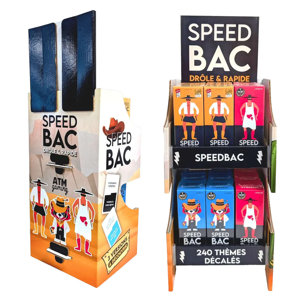 DISPLAY COMPTOIR - SPEED BAC