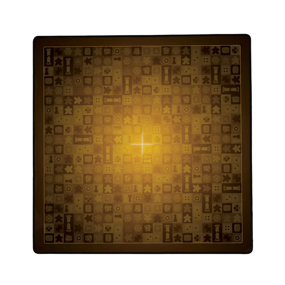 PLAYMAT 60X60 - SIGNATURE - AMBRE