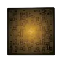 TAPIS 76X76 - SIGNATURE - AMBRE