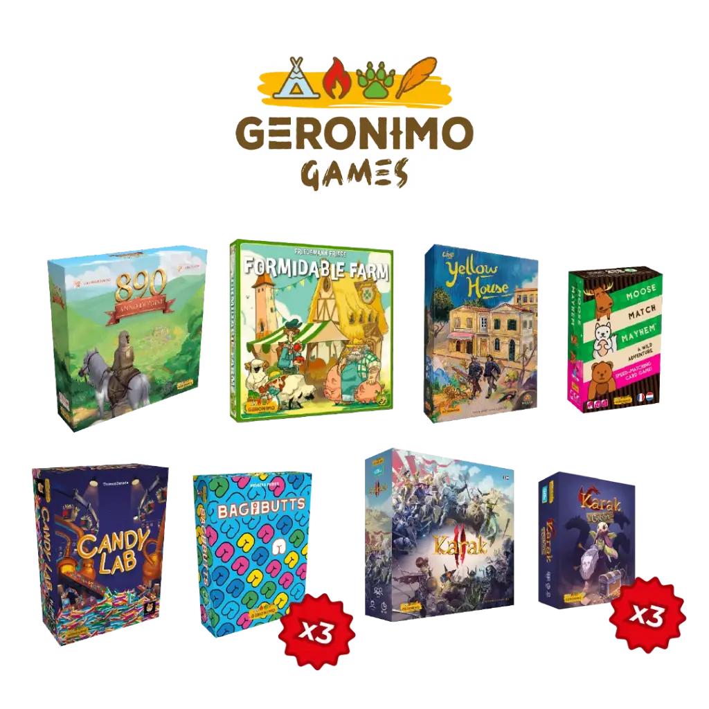 OFFRE GERONIMO GAMES - STANDARD - DÉBUT 2026