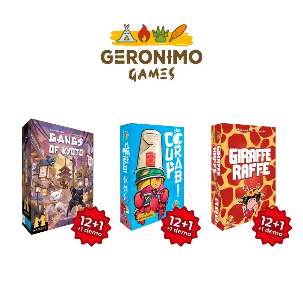 OFFRE GERONIMO GAMES - NOUVEAUTÉS - DÉBUT 2026