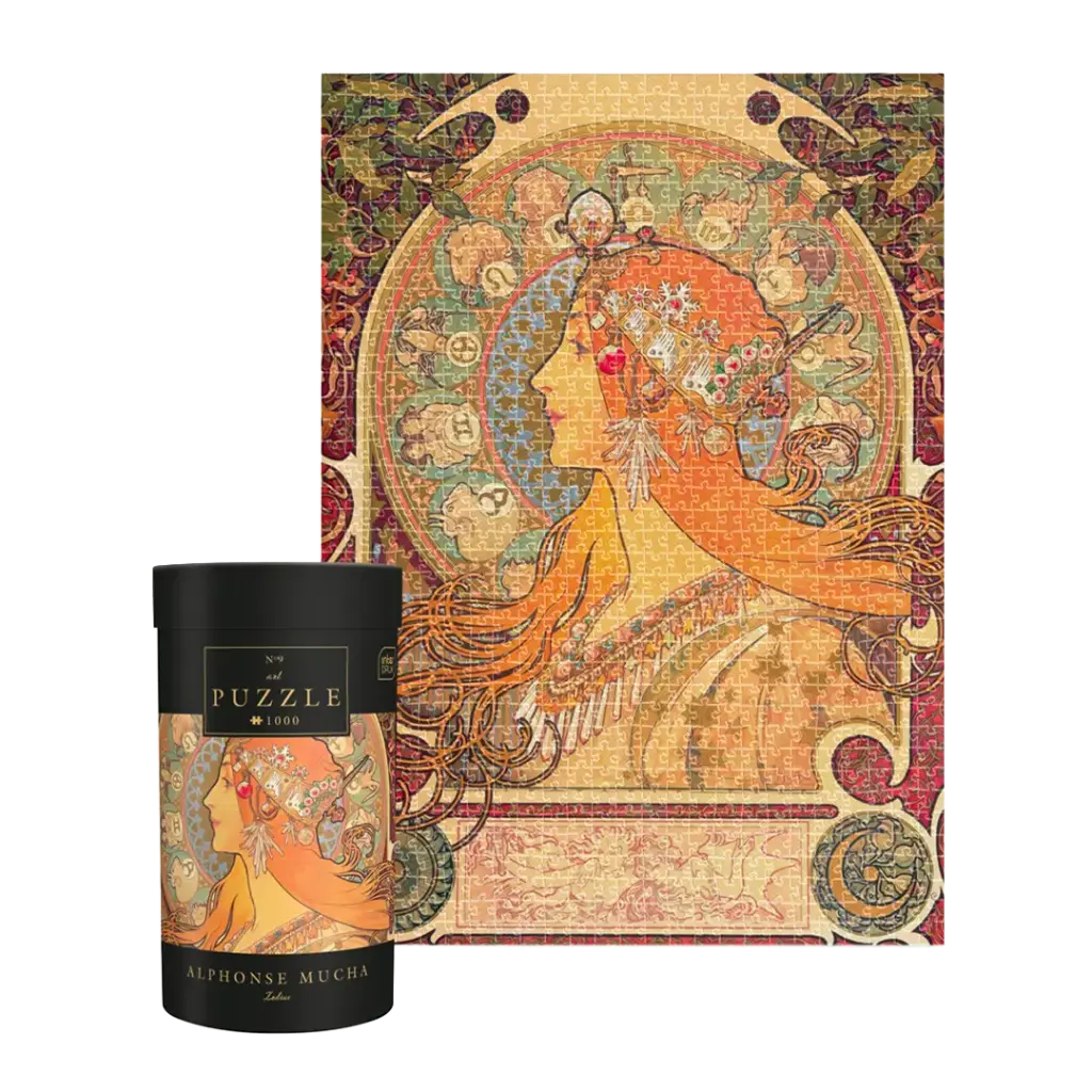 INTERDRUK - PUZZLE 1000 - ART 9 MUCHA