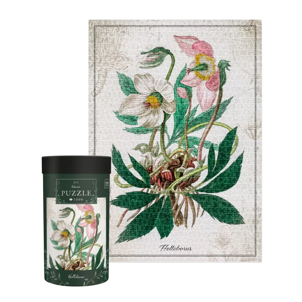 INTERDRUK - PUZZLE 1000 - BOTANIC HELLEBORUS