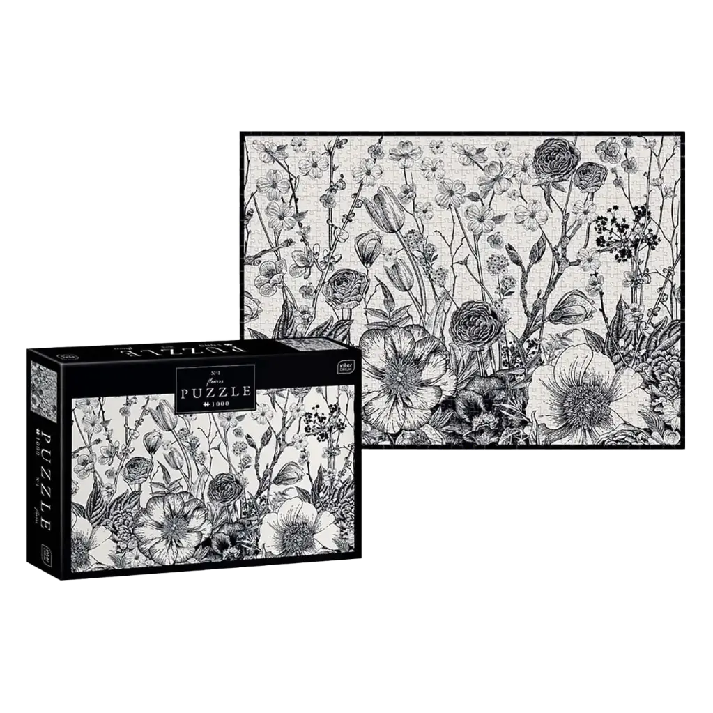 INTERDRUK - PUZZLE 1000 - FLOWERS 1