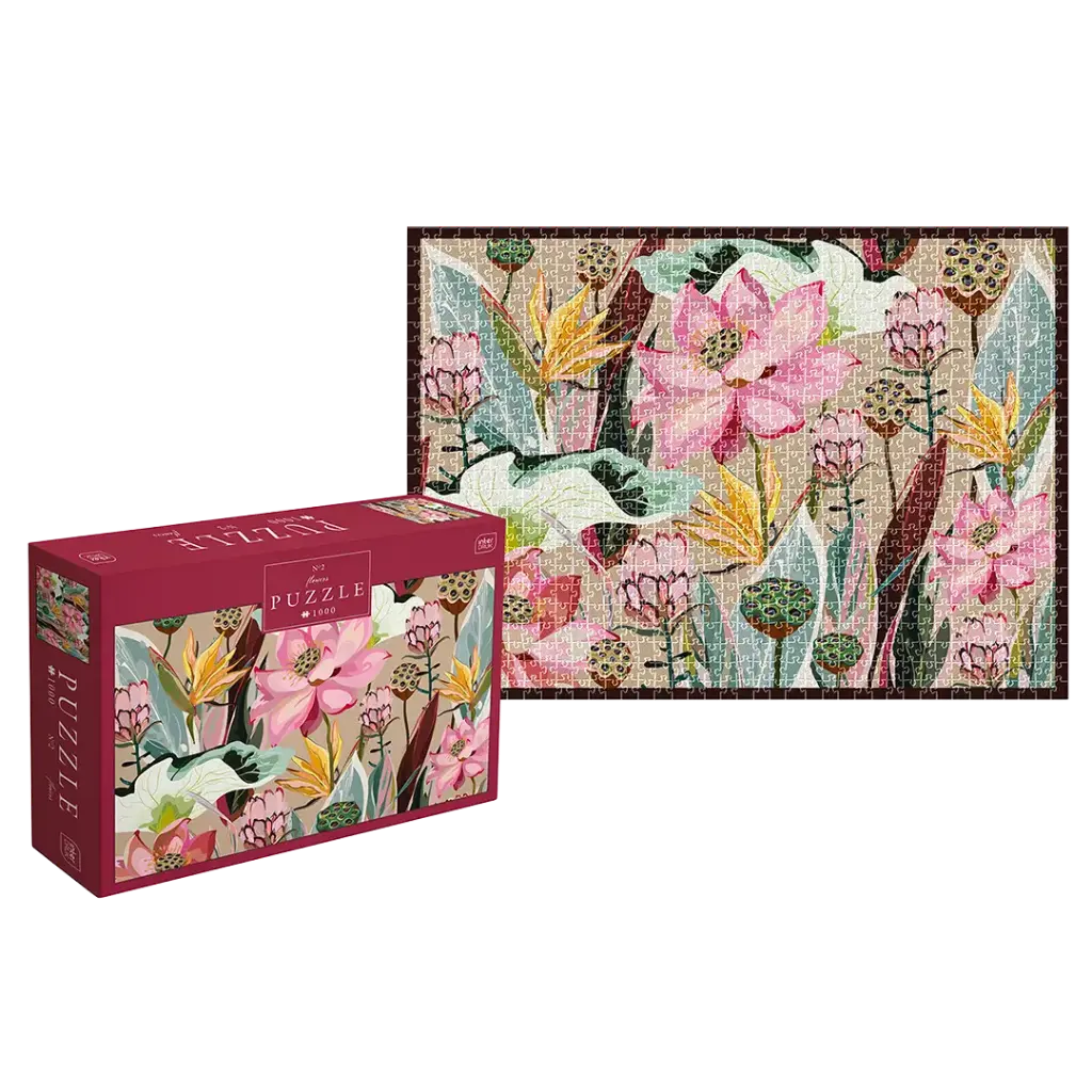 INTERDRUK - PUZZLE 1000 - FLOWERS 2