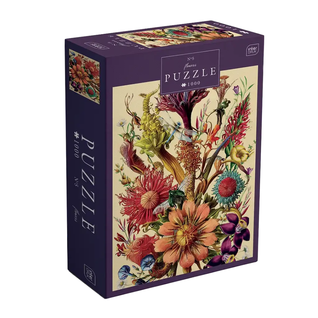 INTERDRUK - PUZZLE 1000 - FLOWERS 5