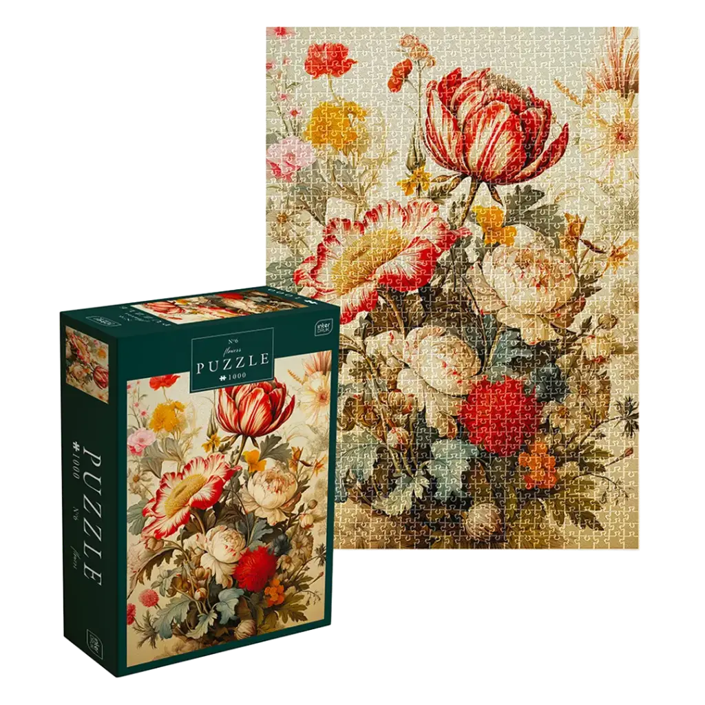 INTERDRUK - PUZZLE 1000 - FLOWERS 6
