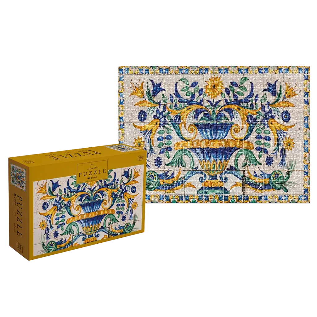 INTERDRUK - PUZZLE 1000 - ART ON TILES 1