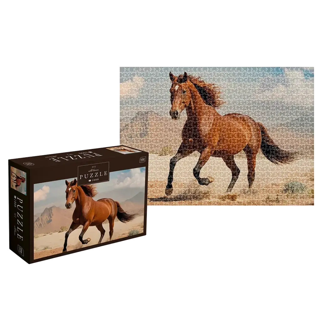INTERDRUK - PUZZLE 1000 - WILD HORSES 2