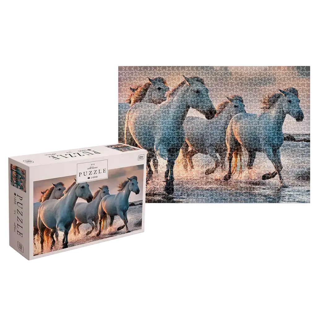 INTERDRUK - PUZZLE 1000 - WILD HORSES 4