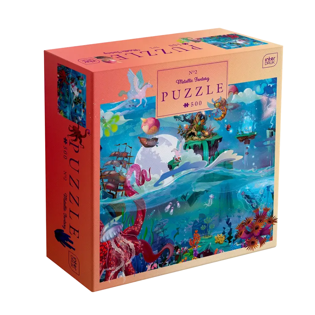 PUZZLE 500 - METALLIC FANTASY WONDERLAND