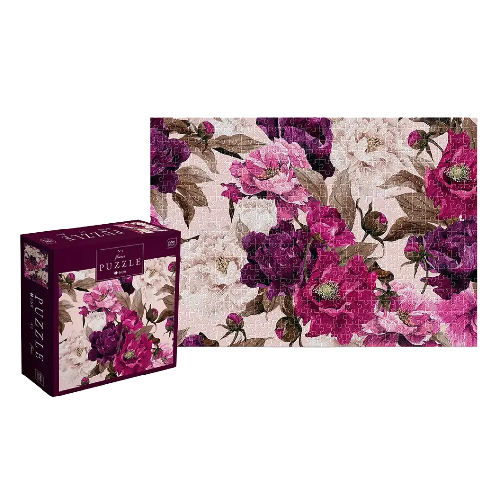 INTERDRUK - PUZZLE 500 - FLOWERS 1