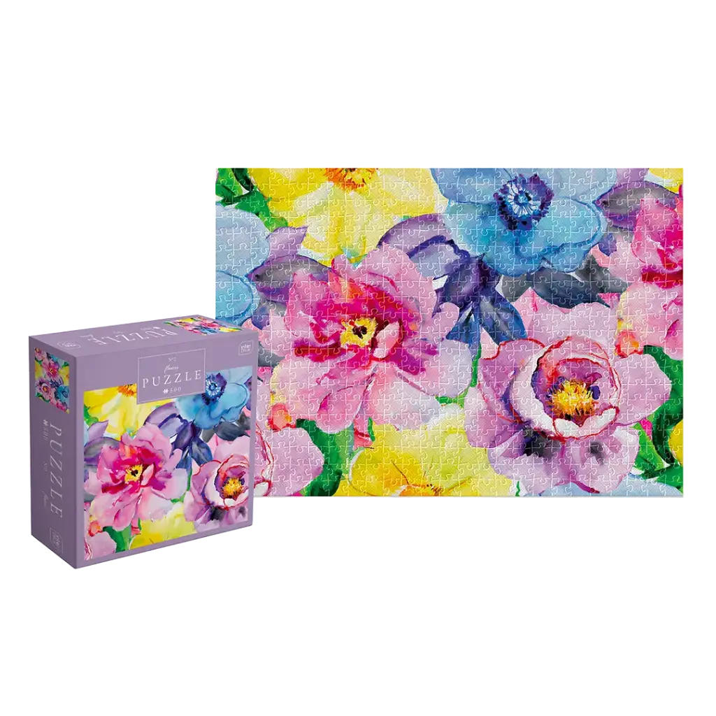 INTERDRUK - PUZZLE 500 - FLOWERS 2