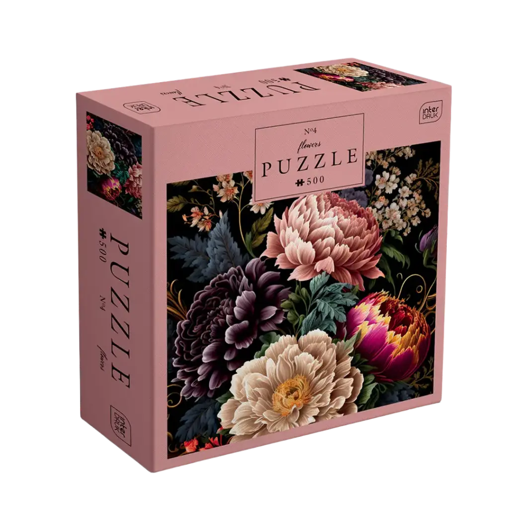 INTERDRUK - PUZZLE 500 - FLOWERS 4