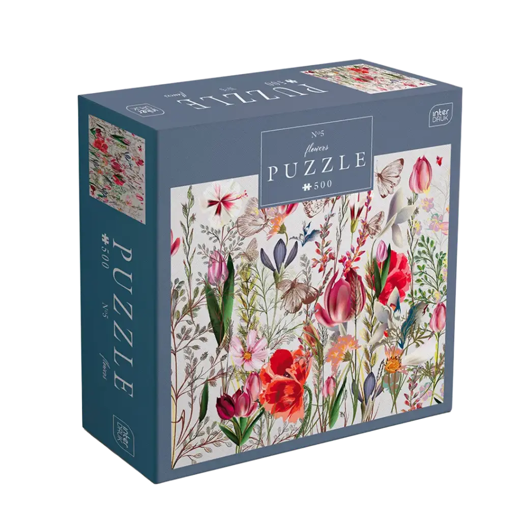 INTERDRUK - PUZZLE 500 - FLOWERS 5