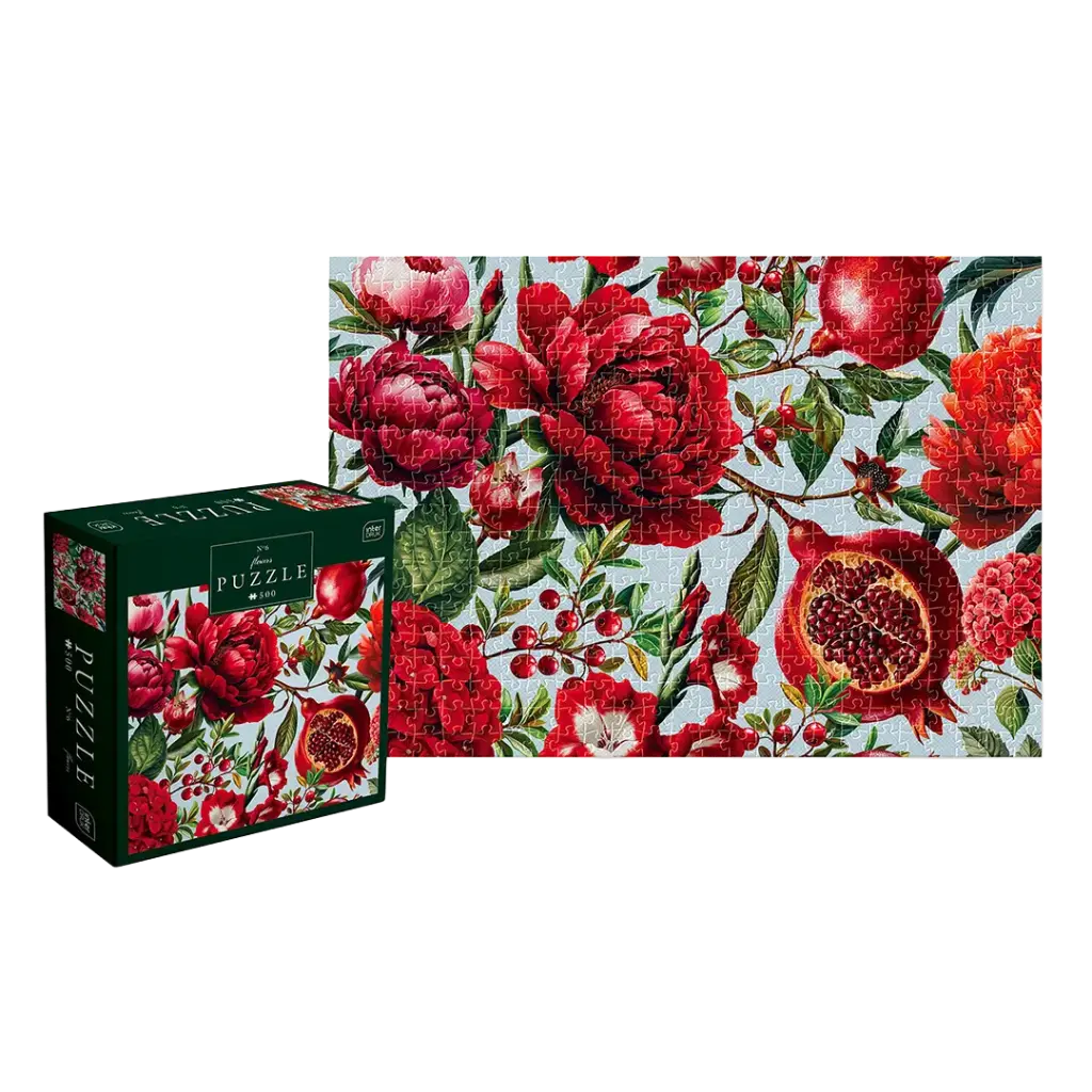 INTERDRUK - PUZZLE 500 - FLOWERS 6