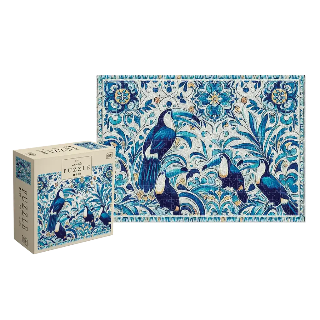 PUZZLE 500 - ART ON TILES 1