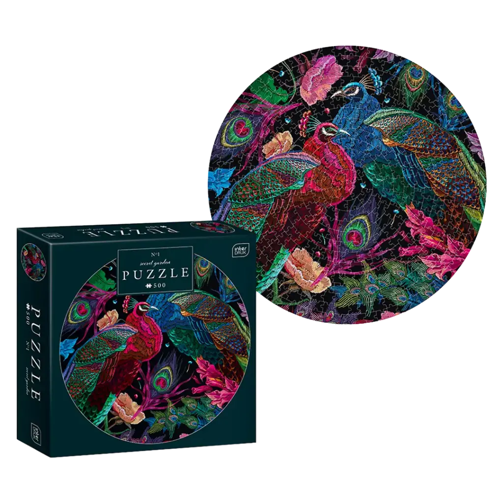 PUZZLE 500 - ROUND SECRET GARDEN 1