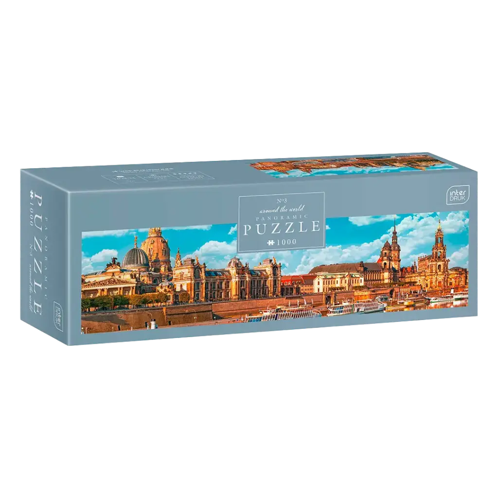 INTERDRUK - PUZZLE PANORAMIC 1000 - AROUND THE WORLD 3