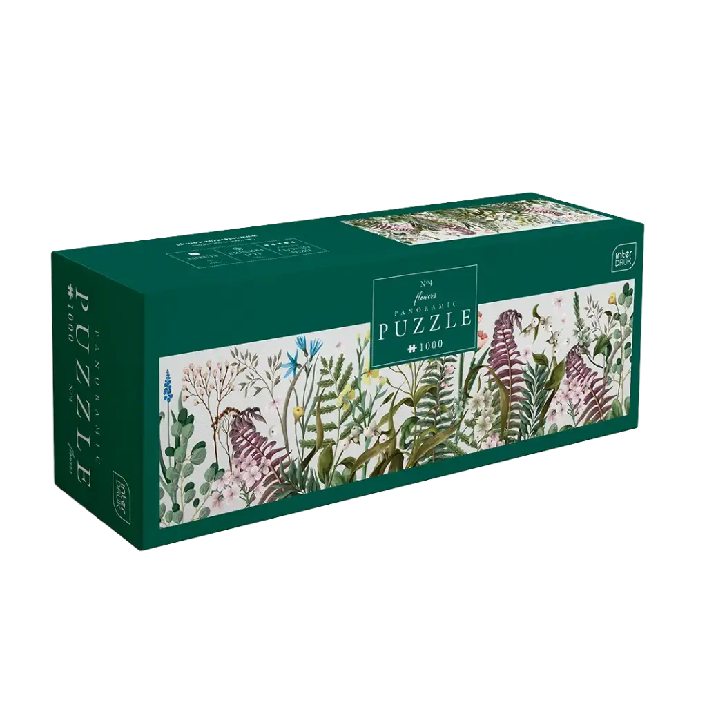 PUZZLE PANORAMIC 1000 - FLOWERS 4