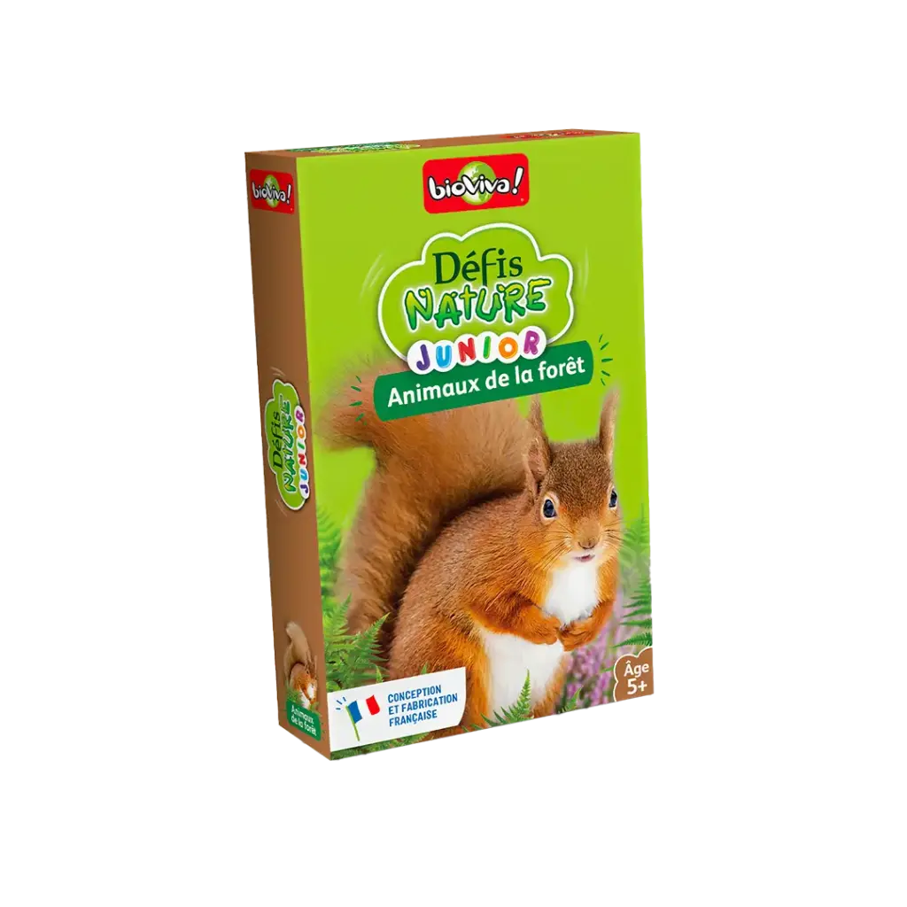 BIOVIVA - DÉFIS NATURE JUNIOR - ANIMAUX DE LA FORÊT