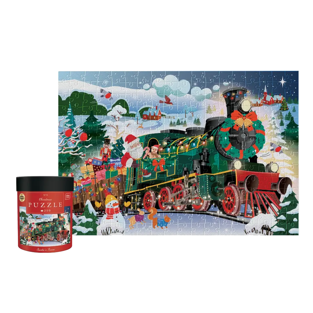 INTERDRUK - PUZZLE 250 - CHRISTMAS SANTA'S TRAIN
