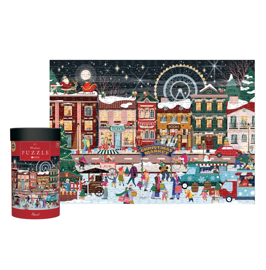 INTERDRUK - PUZZLE 500 - CHRISTMAS STREET