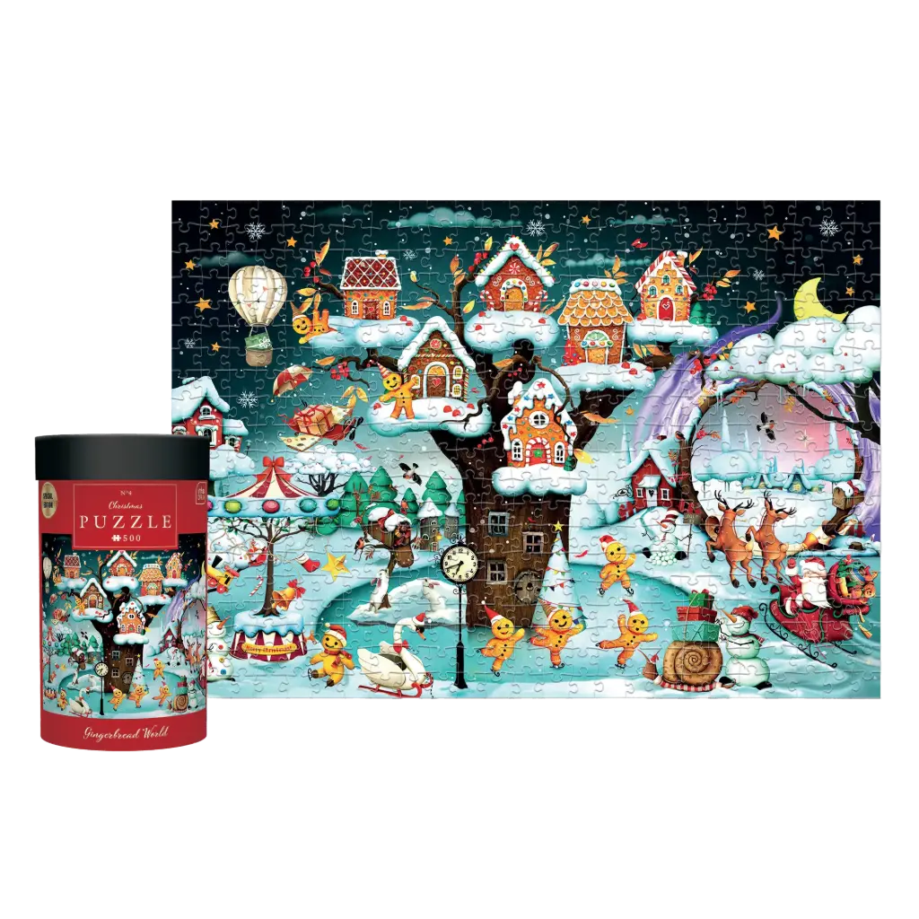 INTERDRUK - PUZZLE 500 GINGERBREAD WORLD