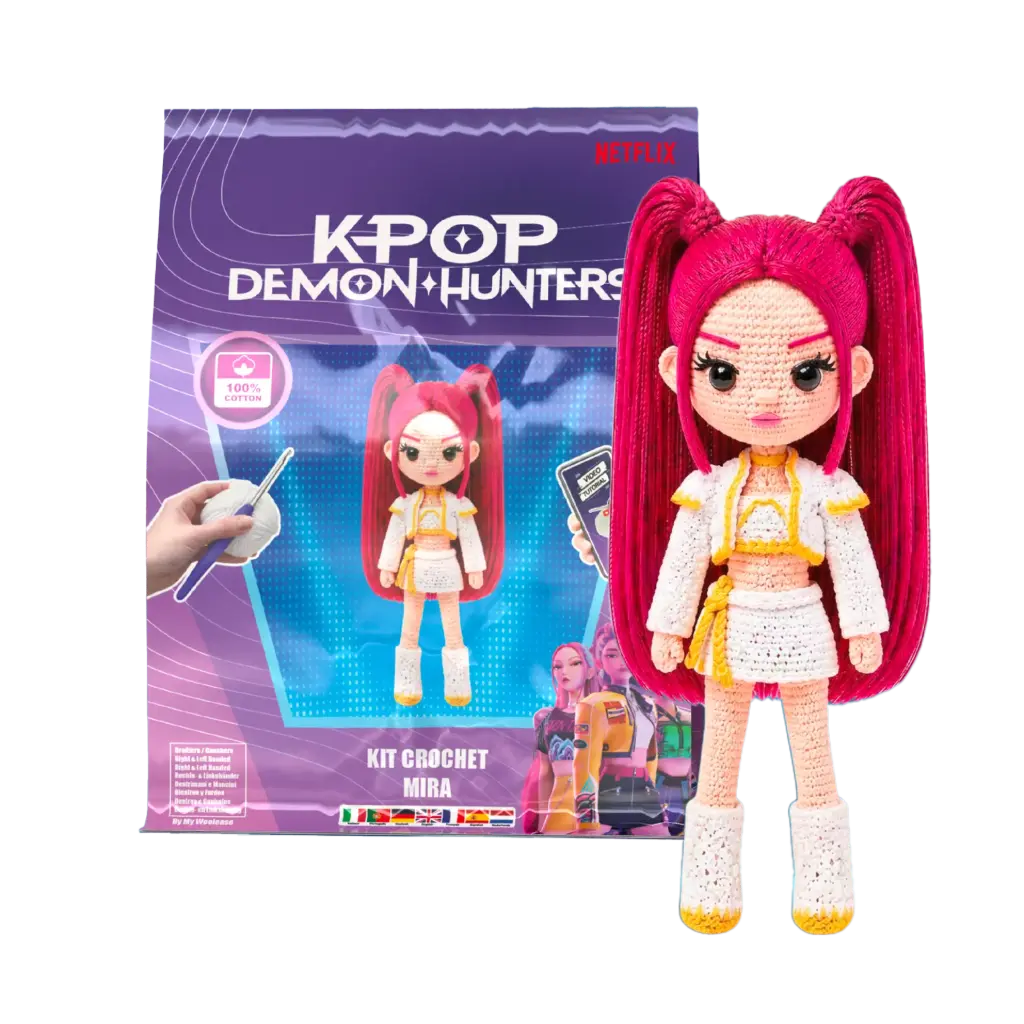 MY WOOLEASE - CROCHET KIT - KPOP - MIRA